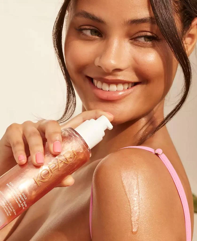 Kopari Beauty Rose Gold Sun Shield Body Glow SPF 45 4