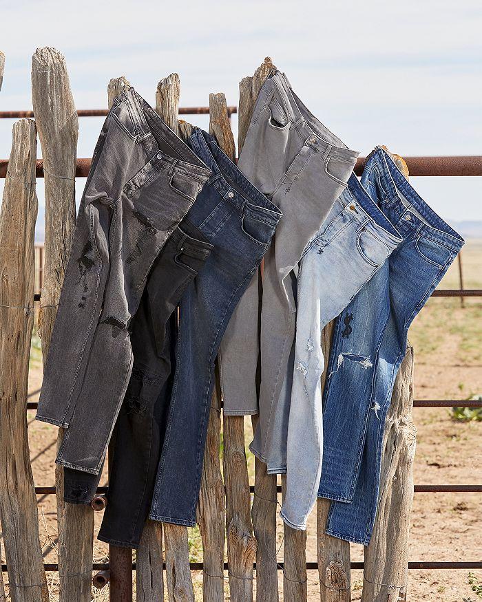 Ksubi Van Winkle Comik Angst Trashed Skinny Jeans in Black