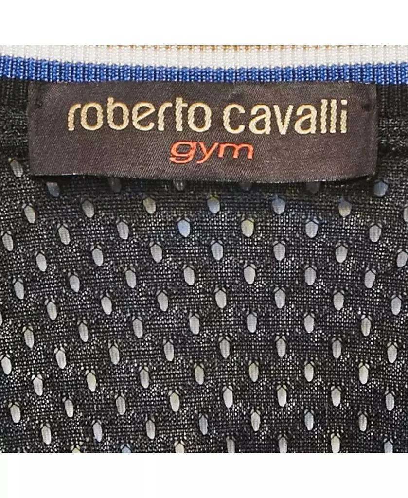 Pre-Owned Roberto Cavalli Women
s Gym Multicolor Printed Velvet Zip -Up Jacket 6