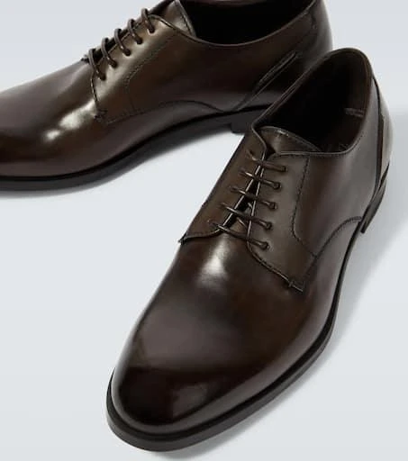 Zegna Siena Flex leather Derby shoes 3