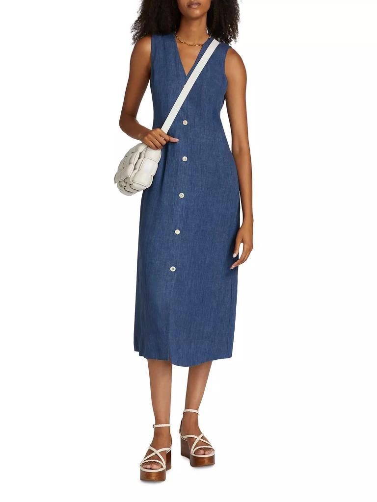Jenni Kayne Callan Linen Midi-Dress 3