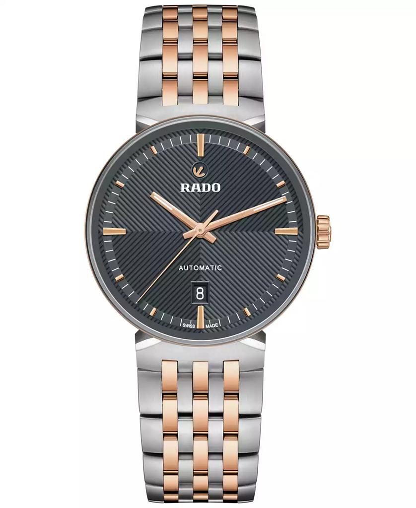 Rado Unisex Swiss Automatic Florence Two-Tone Stainless Steel Bracelet Watch 39mm