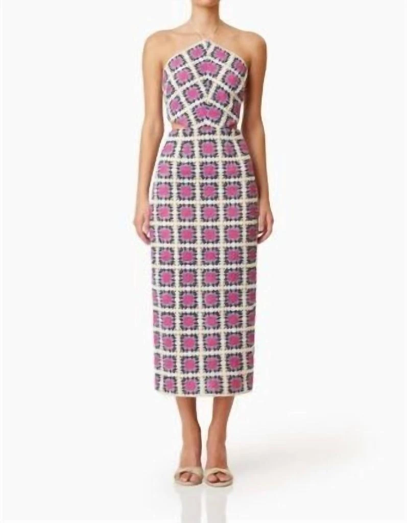 Elliatt Elliatt - Luna Halter Midi Dress 3