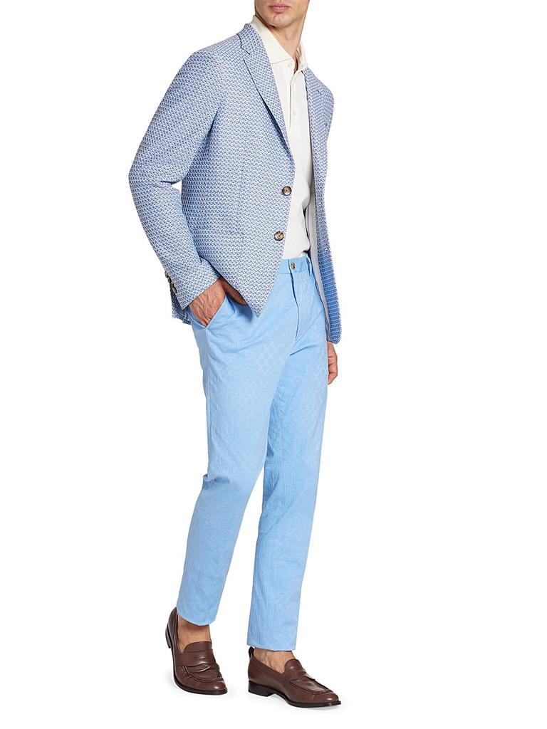 ETRO Roma Honeycomb Cotton Sport Jacket
