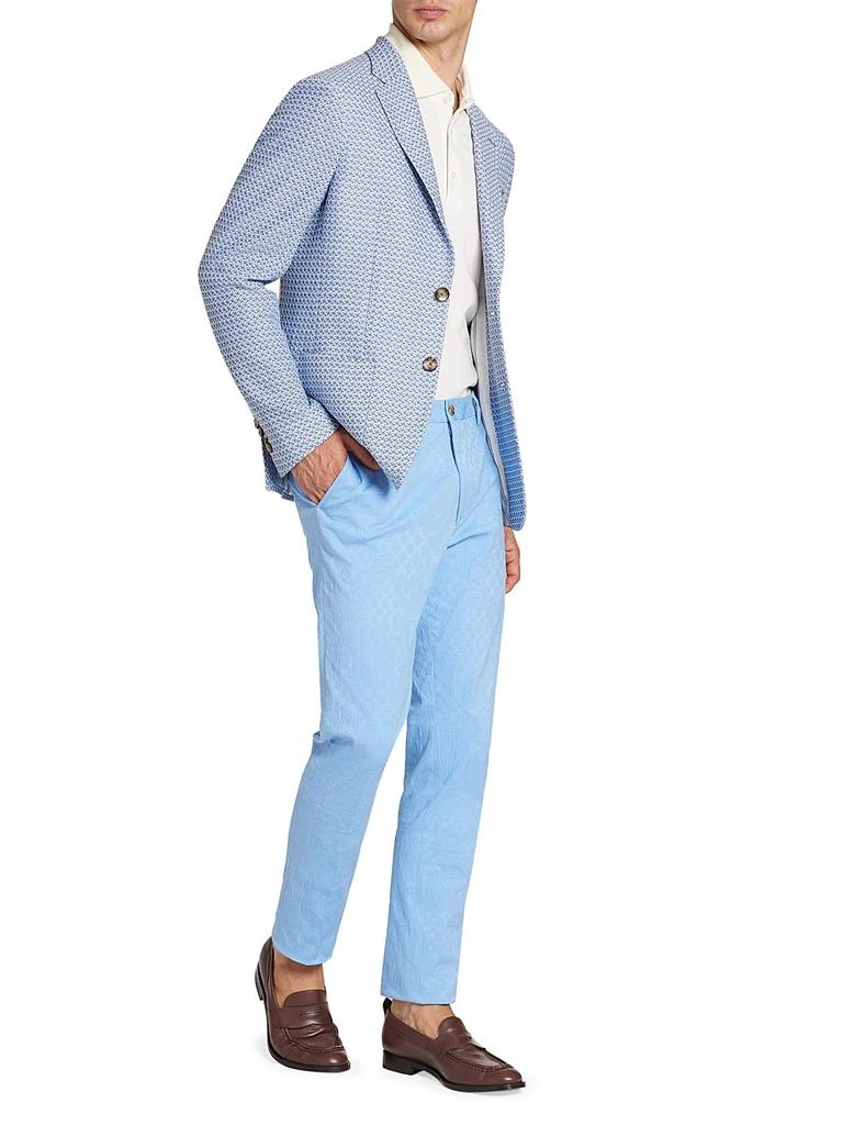 ETRO Roma Honeycomb Cotton Sport Jacket 2