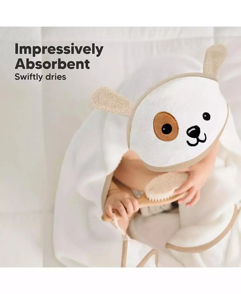 KeaBabies Cuddle Baby Hooded Towel, Baby Bath Towel, Hooded Baby Towels, Baby Beach Towel for Newborn, Kids 5