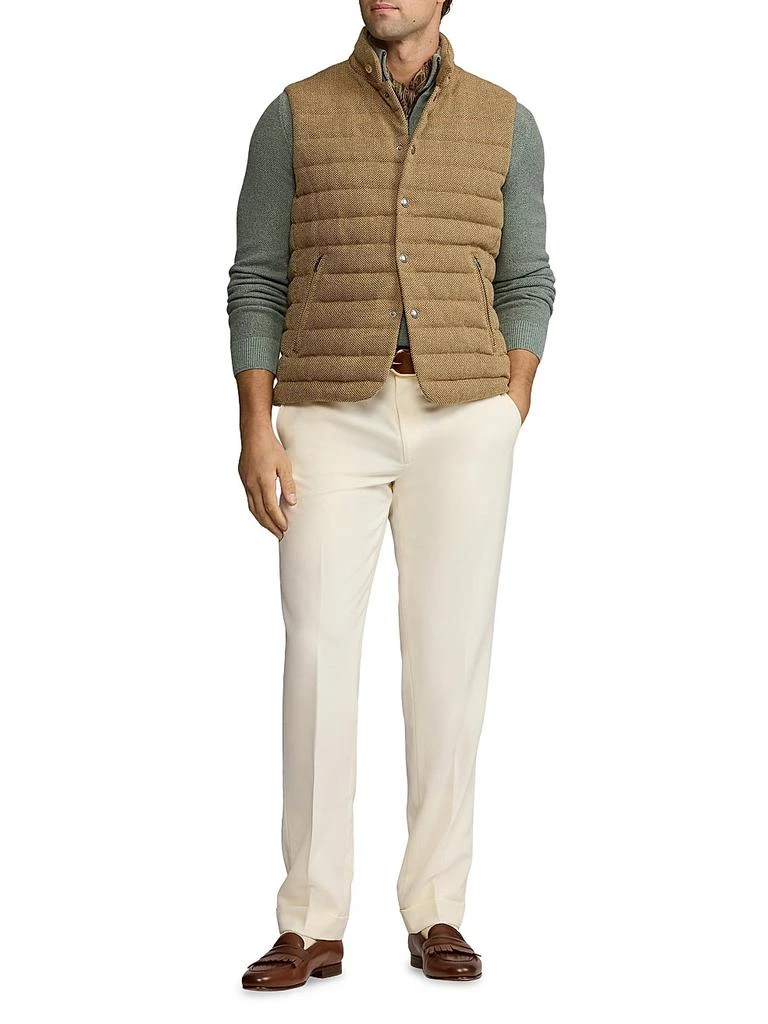 Ralph Lauren Quilted Tweed Down Vest 2