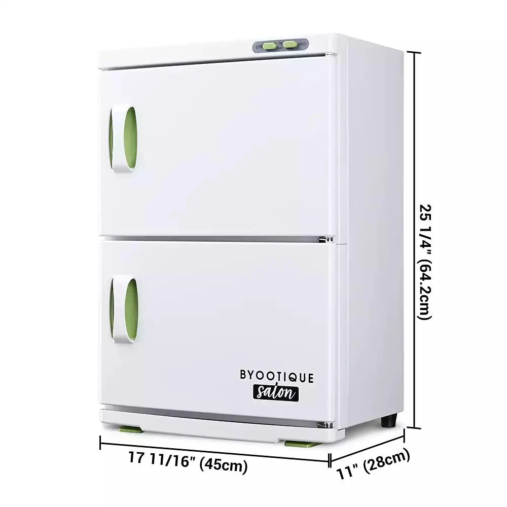 Byootique 46L Hot UV Sterilizer Towel Warmer Cabinet Heated Nail Salon Spa Facial Dual 4 Rack 7