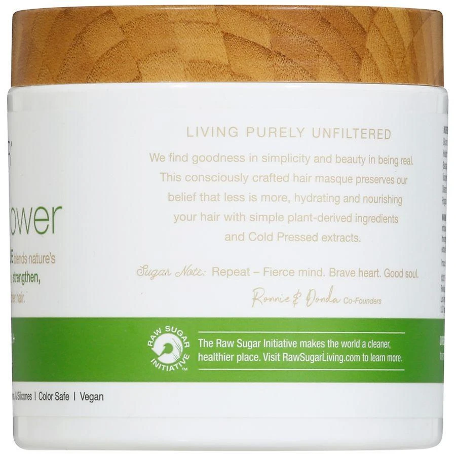 Raw Sugar Healing Power Hair Masque Avocado Oil + Banana + Coconut Milk + Agave 8