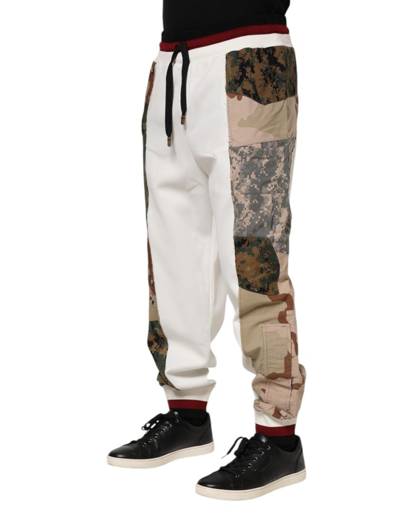 Dolce & Gabbana Patchwork Jogger Men's Pants