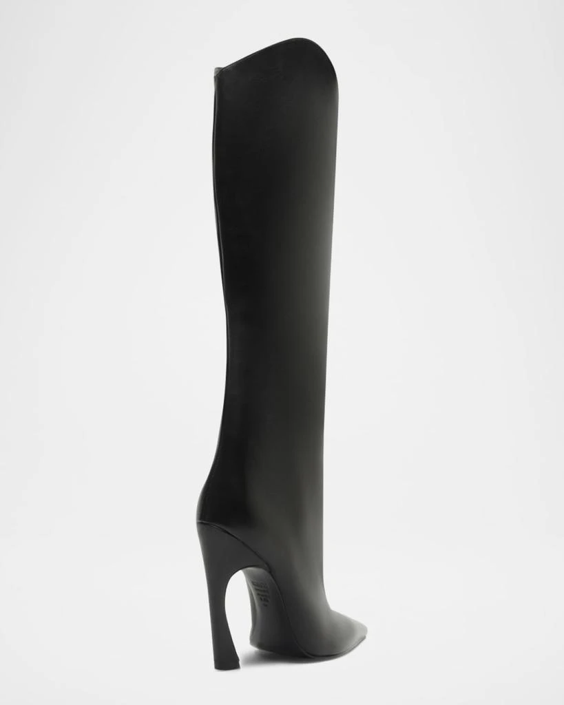Schutz Maryann Up Leather Curve Tall Boots 3