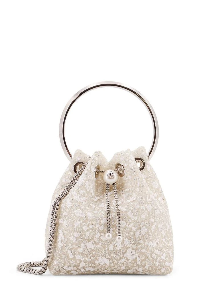 Jimmy Choo Jimmy Choo Bon Bon Top Handle Bucket Bag from Cettire