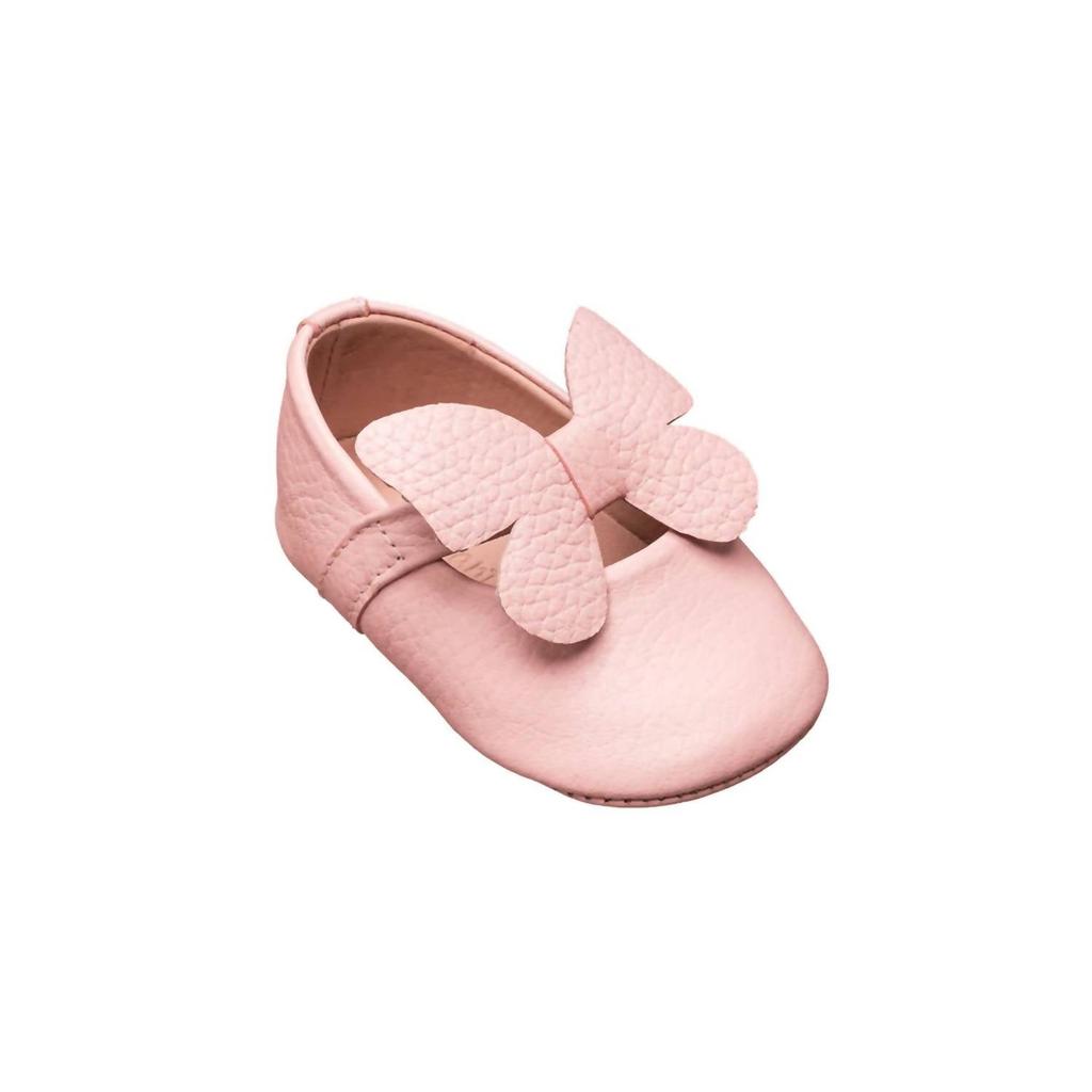 Elephantito Elephantito - Girl's Butterfly Baby Ballerina Shoes