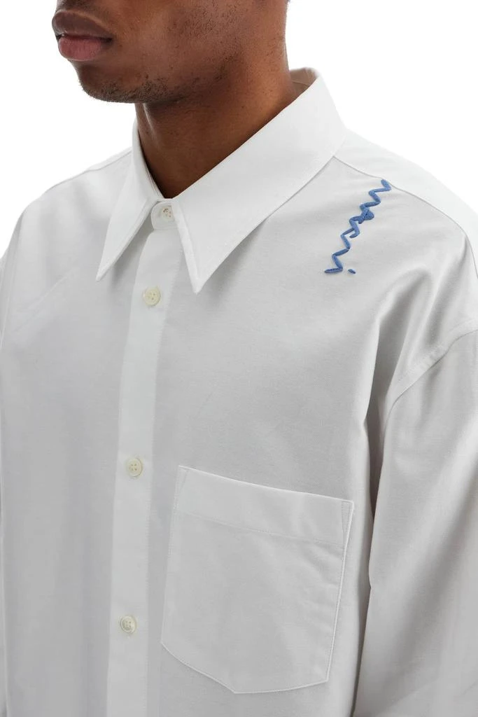 Marni 'oxford shirt with pocket detail 4
