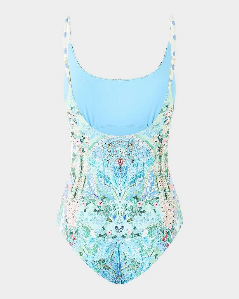 Camilla Midsummer Mosaics Scoop-Neck One-Piece Swimsuit 7