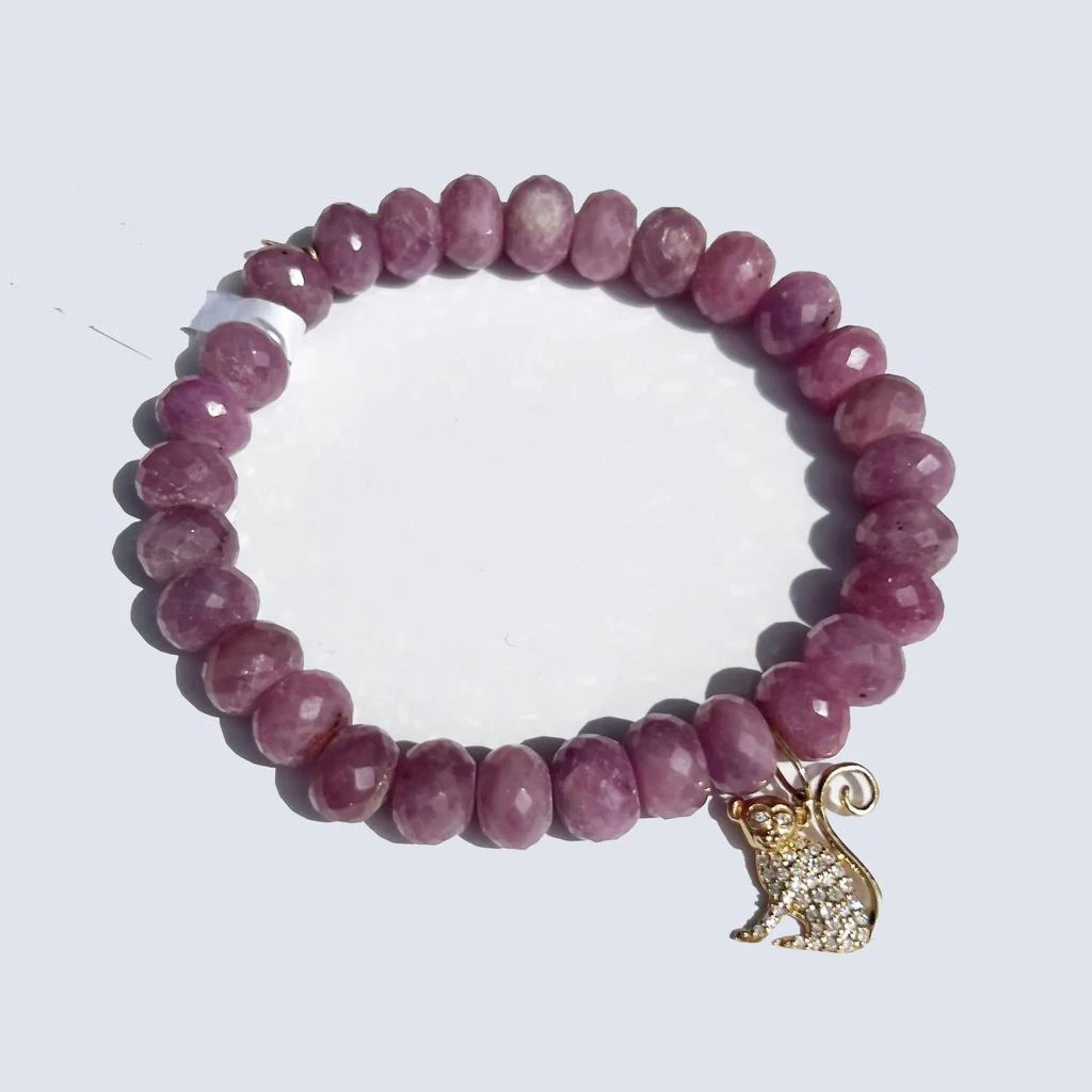 Sydney Evan Sydney Evan - Monkey Charm Bracelet