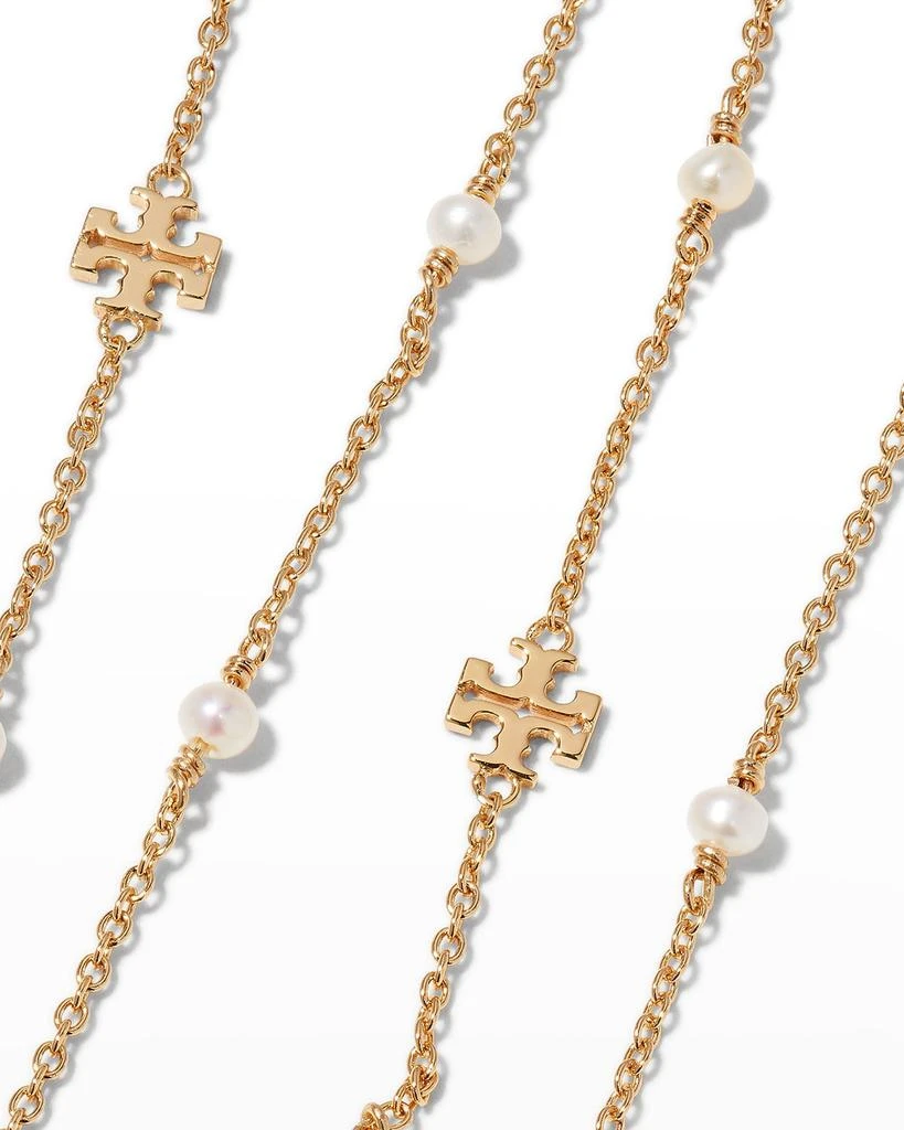Tory Burch Kira Pearl Delicate Necklace 3