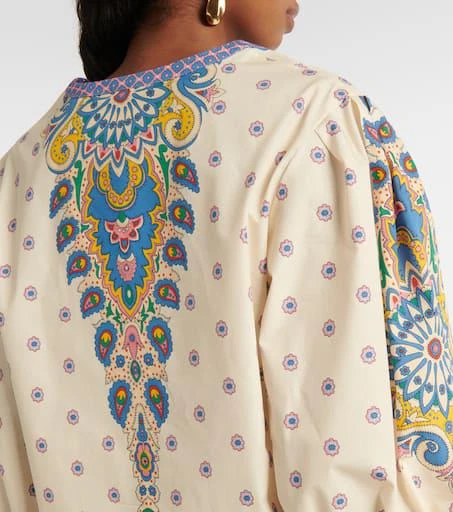 ETRO Printed cotton top 6