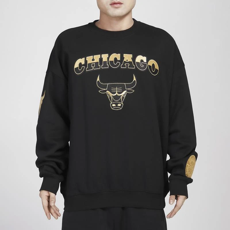 Pro Standard Pro Standard Bulls B&G Drop Shoulder Crew - Men's 1