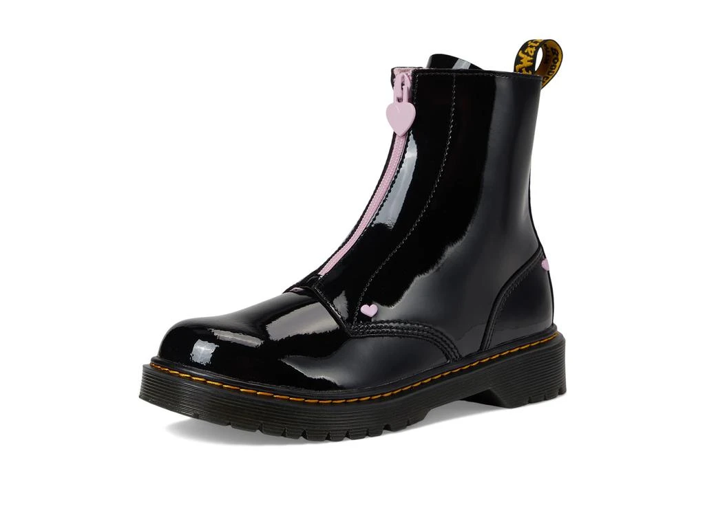 Dr. Martens Bex Heart Zip Boot Youth (Big Kid) 7