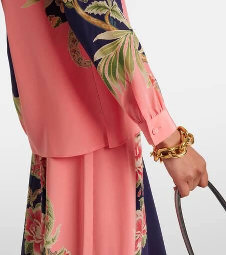 ETRO Printed silk shirt 5