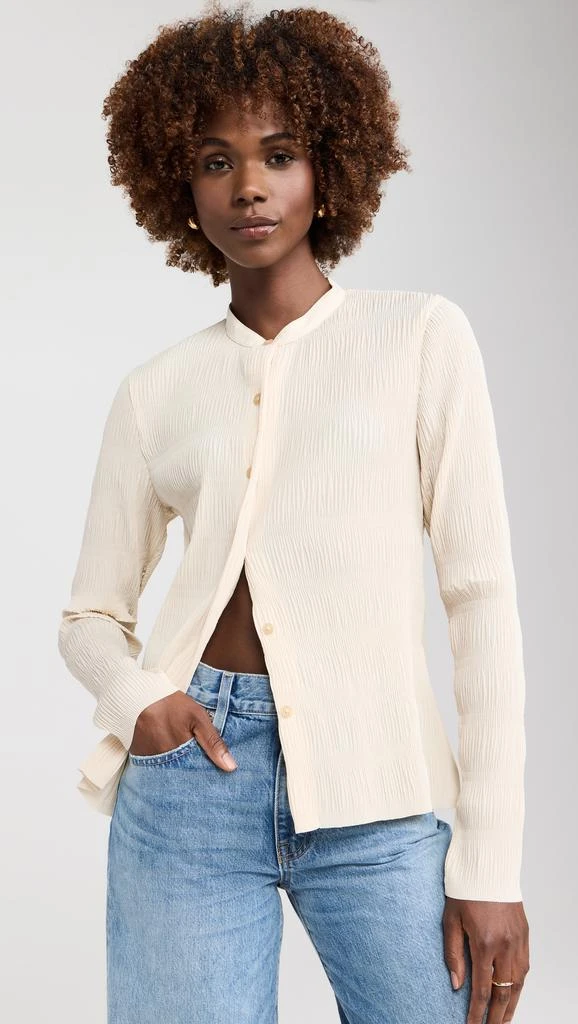 Rag & Bone Belle Ruched Shirt 1
