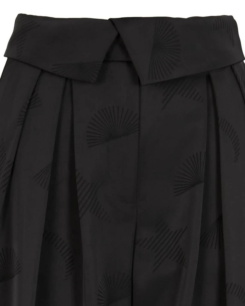 Emporio Armani Textured Pleated Pants 3