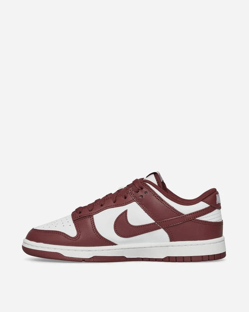 NIKE Dunk Low Retro Sneakers White / Redwood 3