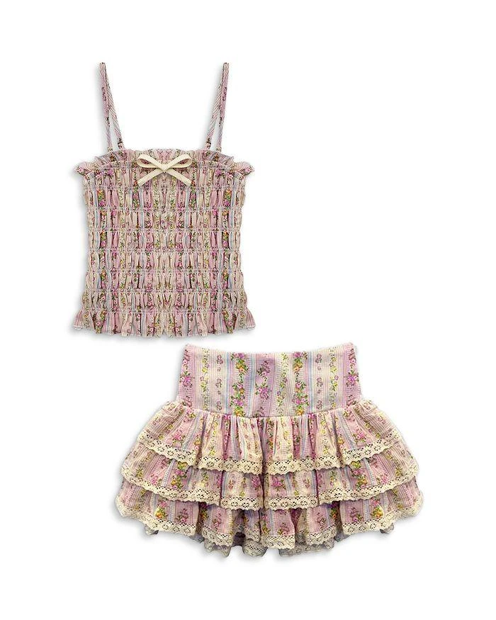 KatieJnyc Girls
  Tween Alma Top 
Melody Skirt Set - Big Kid