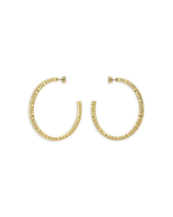 Ted Baker London Loa Logo Hoop Earrings 3