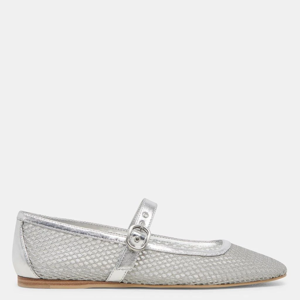 Dolce Vita Rodni Mesh Ballet Flats Creme Woven Mesh 1