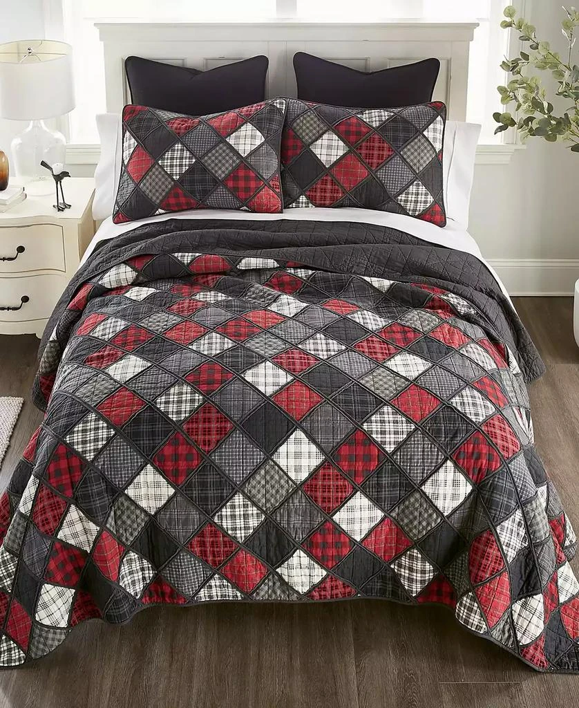 Donna Sharp Lumberjack Rustic 3-Pc. Quilt Set 1