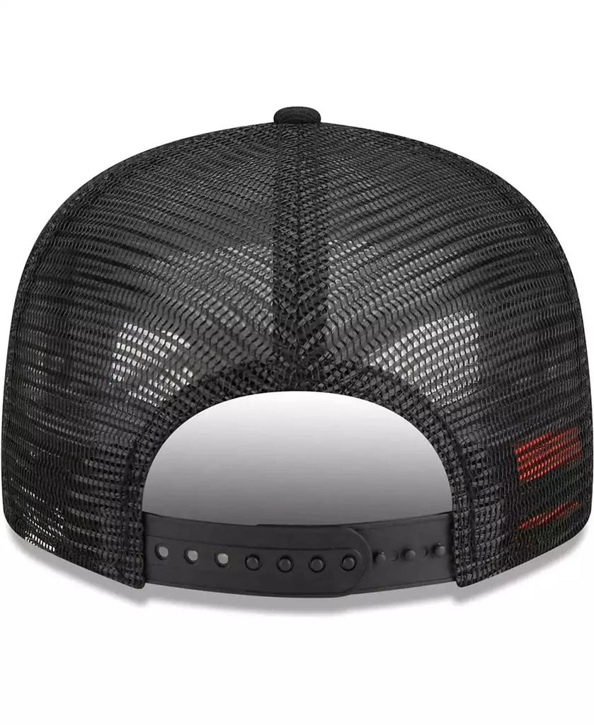 New Era Men's Black Rocko's Modern Life Rocko & Spunky Trucker 9FIFTY Snapback Hat 4