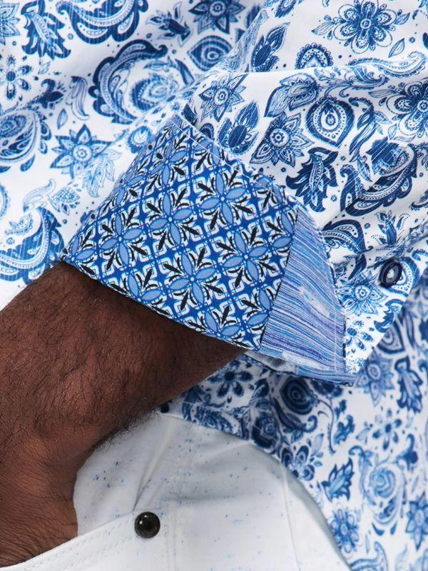 Robert Graham Lamton Paisley Cotton Shirt 5