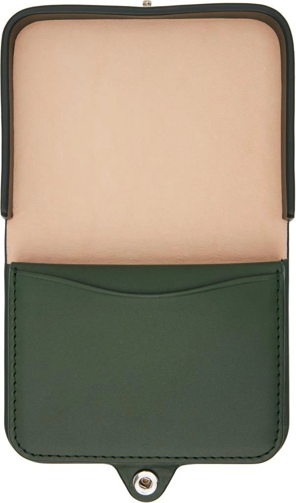 A.P.C. Green Josh Coin Wallet 3