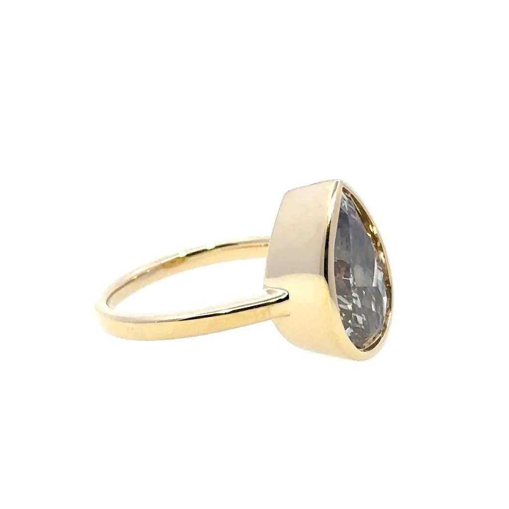 AAMIAA Aamiaa - Women
s Pear Shape Lab Grown Diamond Ring 2