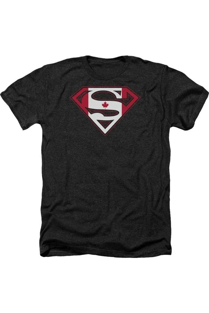 Gildan Superman Canadian Shield Adult Heather Tee / T-Shirt 1