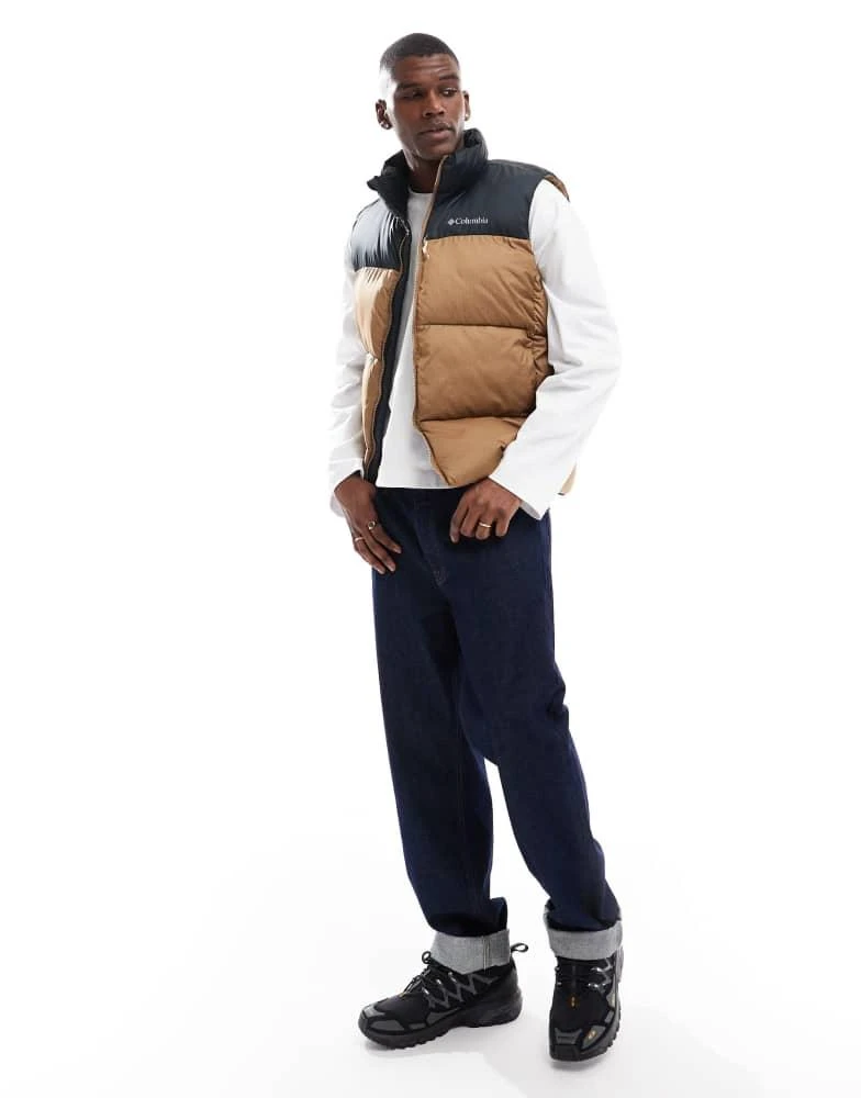 Columbia Columbia Puffect III vest in brown 2