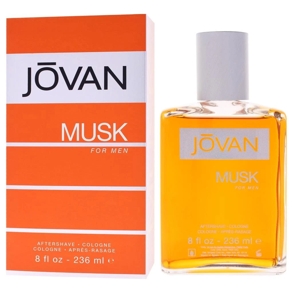 JOVAN Musk by  for Men - 8 oz After Shave Cologne 4