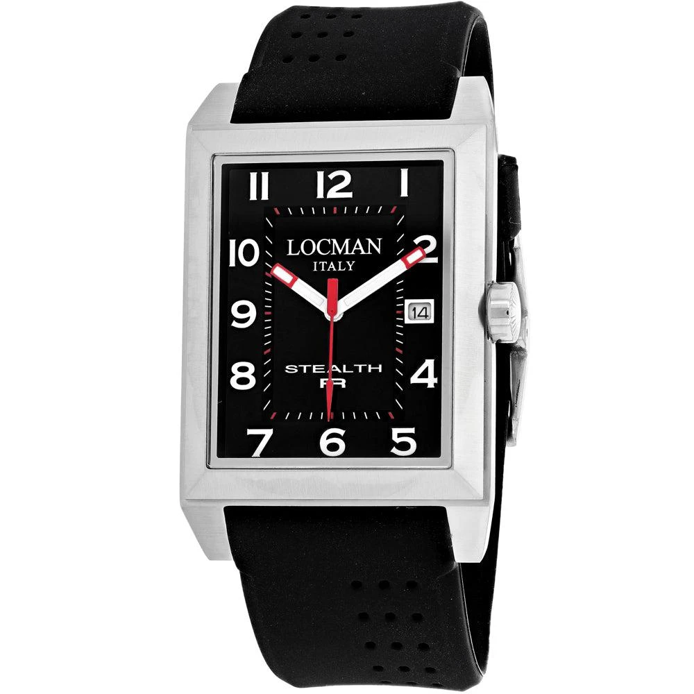 Locman Men's Black dial Watch 1