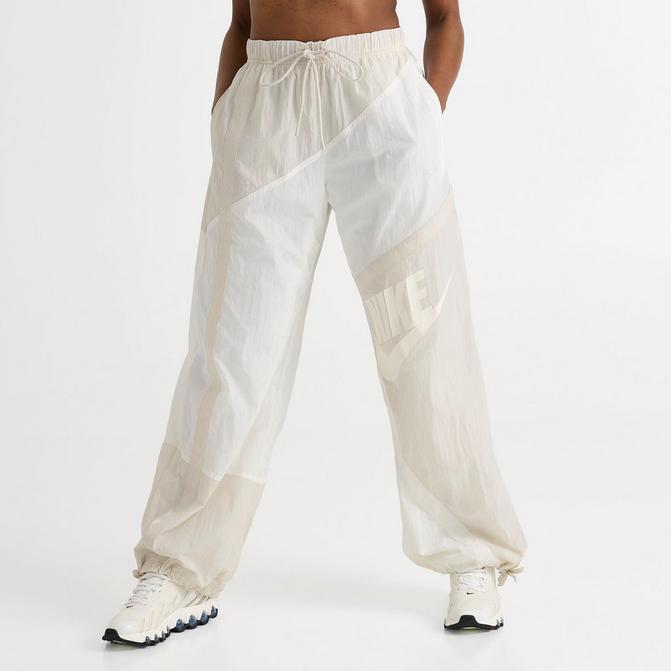 NIKE Women's Nike Sportswear Street Mid-Rise Loose Woven Open-Hem Pants