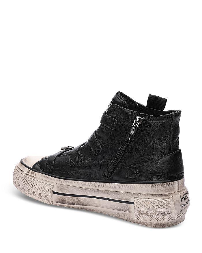 ash black high top sneakers