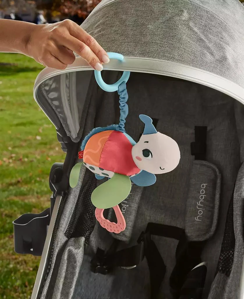 Fisher Price Planet Friends Sea Me Bounce Turtle Baby Stroller Toy with Sensory Details 5