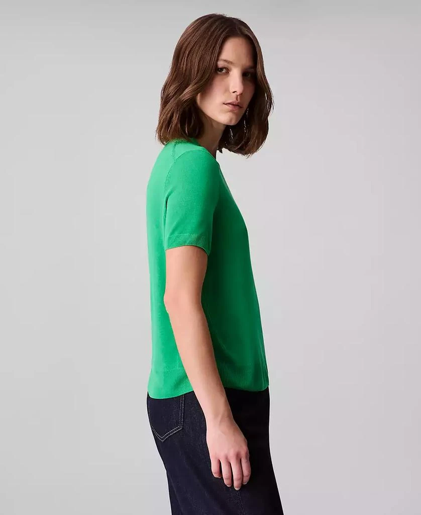 Calvin Klein Women's Fine Gauge Short-Sleeve Sweater 3