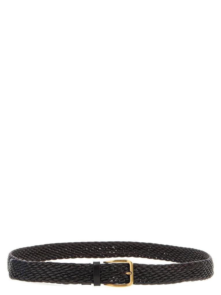 Brunello Cucinelli Brunello Cucinelli Braided Leather Belt