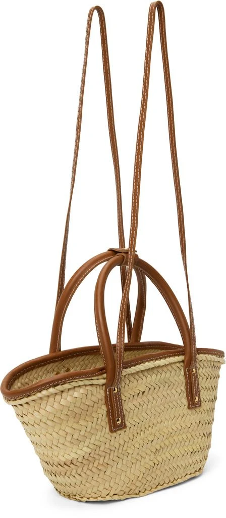 Jacquemus Beige & Brown Les Classiques 'The small Soli basket' Tote 3
