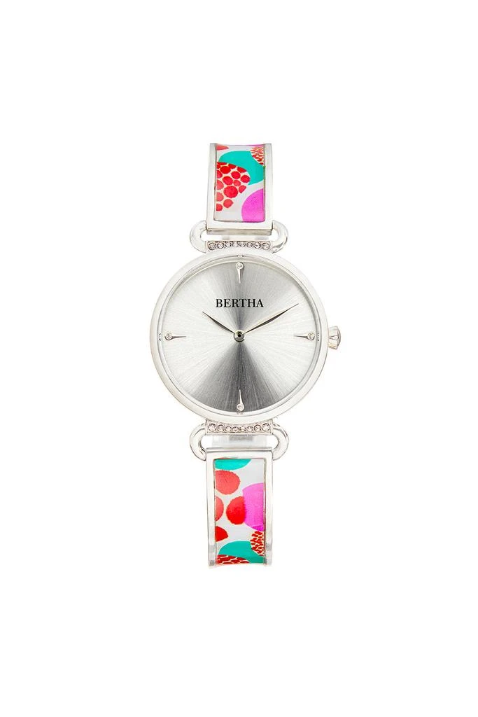 BERTHA Katherine Enamel-Designed Bracelet Watch 4