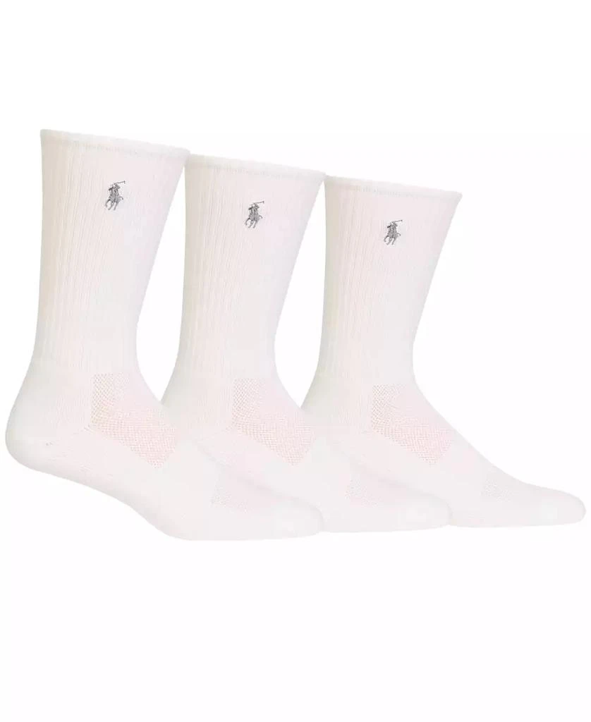 Ralph Lauren Men
s 3-Pk. Technical Crew Socks