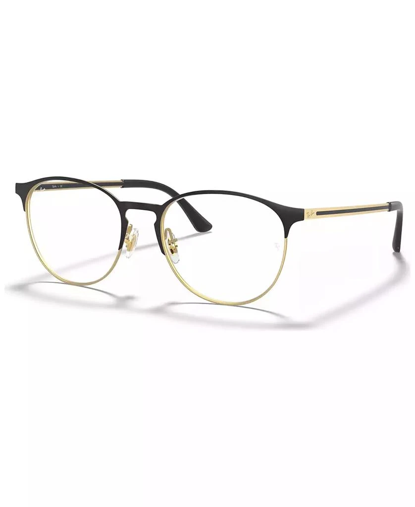 Ray-Ban RB6375 OPTICS Unisex Round Eyeglasses 1