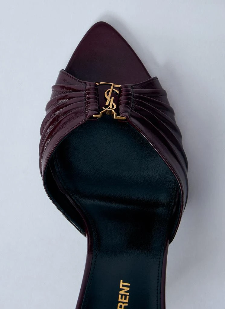 Yves Saint Laurent Babylone Heeled Mules 6